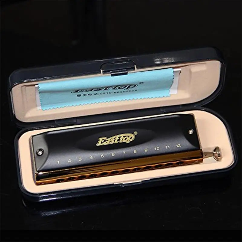 Harmonica Chromatique Do 12 Trous