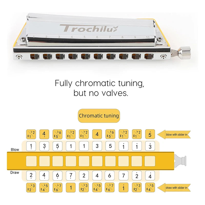 blues harmonica chromatique