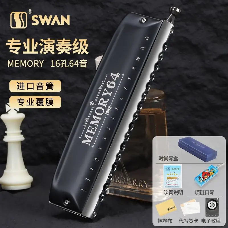 Harmonica Chromatique 16 Trous Do