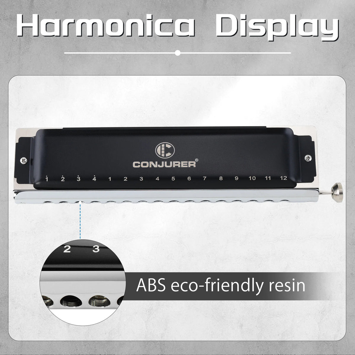 Harmonica Professionnel Chromatique C