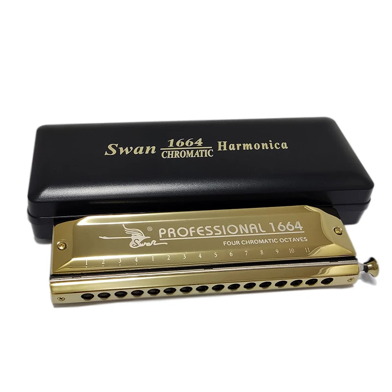 Harmonica Chromatique Do 12 Trous