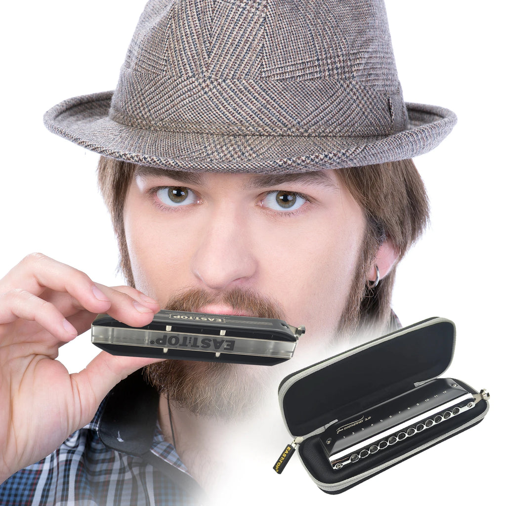 Harmonica Chromatique 12 Trous Do