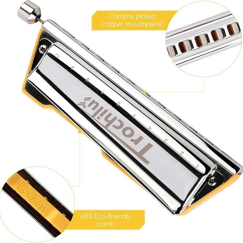 blues harmonica chromatique