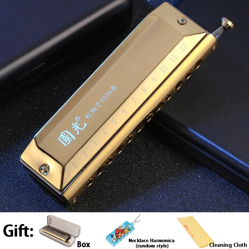 Harmonica Chromatique Professionnel Do