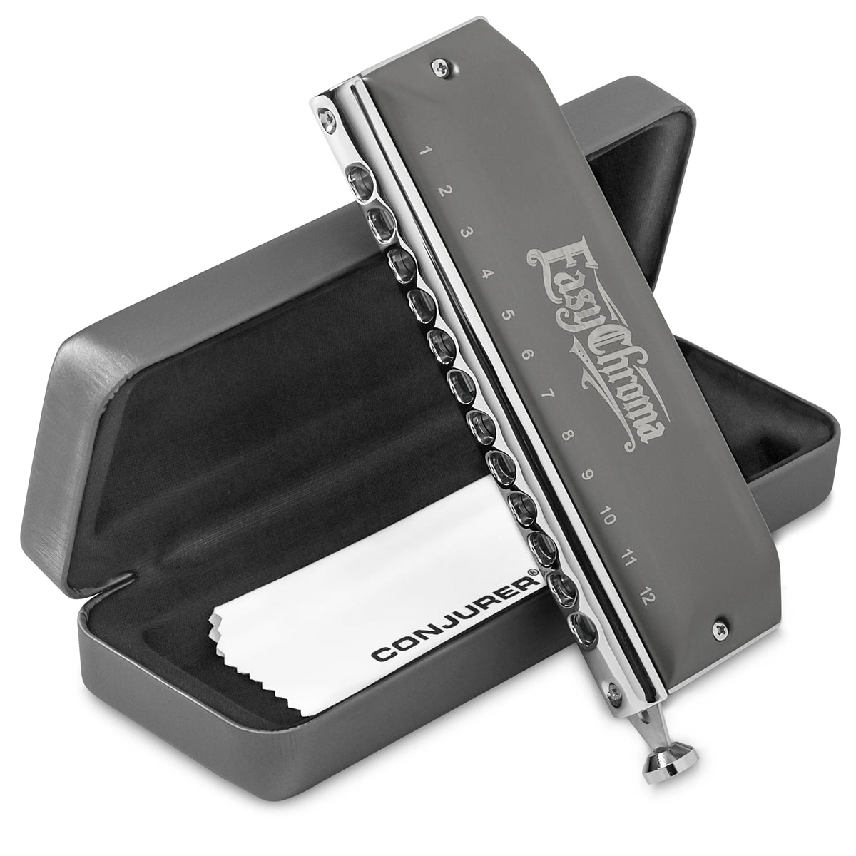 Harmonica Chromatique Pro C Noir