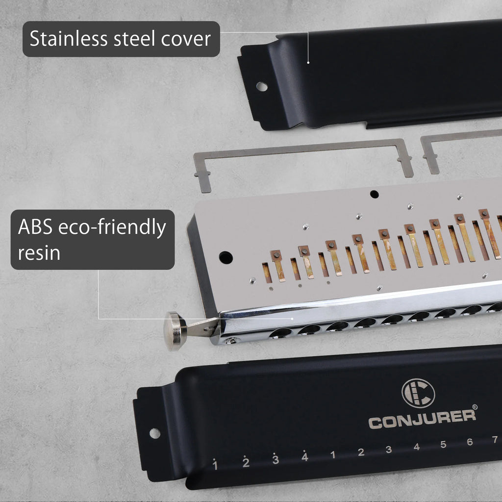 Harmonica Professionnel Chromatique C